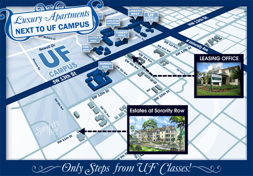 estates map gainesville fl