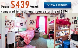 Double Rooms Luxury Dorms