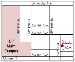 Windsor Hall Map