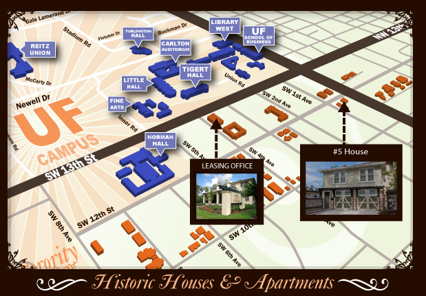 5 House: 3 Bedroom/2 Bathroom Gainesville Houses for Rent ...